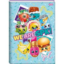 Caderno Shopkins Brochura Pequeno 96 Fls