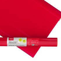 Plástico Adesivo Vermelho 0.05mm PVC 45cm x 2m Keep - EI066OUT [Reembalado] EI066OUT