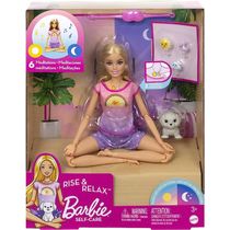 Barbie Boneca Medite Comigo Dia e Noite, Multicolor, HHX64