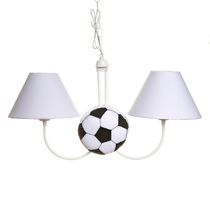 Lustre 2L Simples Com 2 Bolas De Futebol