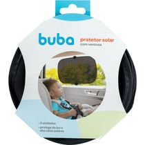 Protetor Solar Para Carro Com Ventosa 36x51cm - BUBA 10503