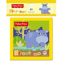 Livro de Banho para bebês - Fisher Price - Hipopotamo