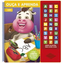 Livro Sonoro Alfabeto Ouça e Aprenda: Abc