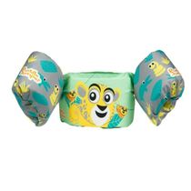 BOIA INFANTIL COLETE FLUTUADOR LEOPARDO  PUDDLE JUMPER 13KG A 22KG