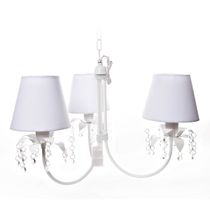 Lustre 3L Primavera Cristais