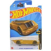 Carro Miniatura Hot Wheels 1:64 - Batman The Animated Series Dourado - Mattel C4982/HKJ76