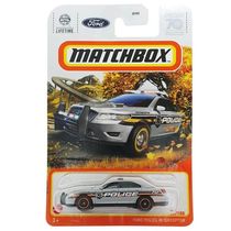 Carrinho Matchbox 1:64 - Ford Police Interceptor - Mattel HKW90