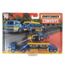 Matchbox Comboio - Caminhão 1:64 - Ford C900 Cabover + MBX Backhoe - Mattel GBK70/HLM87