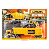 Matchbox Comboio - Caminhão 1:64 - Ford Cargo + Quarry King - Mattel GBK70/HLM81