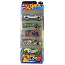 Hot Wheels Kit Com 5 Carrinhos - Hot Wheels Let's Race - Mattel 1806/HTV42