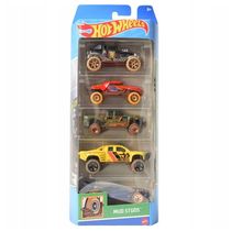 Hot Wheels Kit Com 5 Carrinhos - Mud Studs - Mattel 1806/HTV40