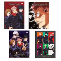 Caderno Brochura Pequeno Jujutsu Kaisen 80Fls - Foroni