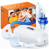 Nebulizador Portátil para Tratamento Respiratório em Adultos e Crianças com Acessórios Completos para Viagens ou Uso Doméstico, 110V POCHUMIDUU,