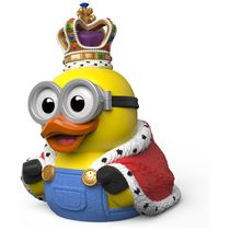 Pato Rei Bob do Minions de Borracha com 9 cm de Altura para Crianças Acima de 3 Anos, TUBBZ NS4132