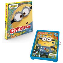 Jogo de Tabuleiro Minions The Rise of Gru, Inspirado no Filme Minions: A Ascensão de Gru, para até 4 Jogadores, Hasbro E9388