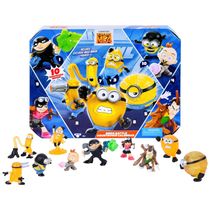 Calendário Minions de Contagem Regressiva com 10 Bonecos Colecionáveis ??Surpresa de 5 cm para Crianças Acima de 4 Anos, Despicable Me 59303