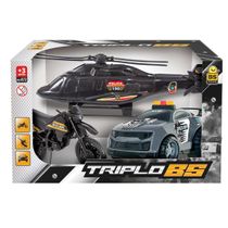 Brinquedo Infantil Kit Policial - Bs Toys  472