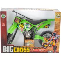 Brinquedo Infantil Moto De Trilha Big Cross - Bs Toys 364