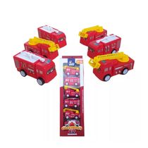 Kit Mini Carrinhos Bombeiro C/6 - Fenix