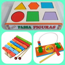 Kit De Brinquedos Educativos Para Crianças Primeira Infância