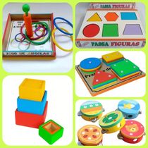 Kit de 5 jogos e brinquedos especiais