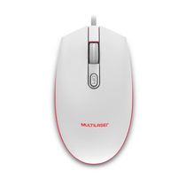 Mouse Gamer 2400DPI Led 7 Cores Branco Multi - MO299OUT [Reembalado] MO299OUT