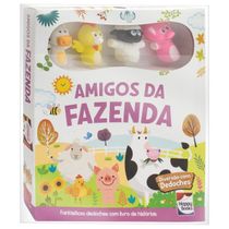 Livro Diversão com Dedoches: Amigos da Fazenda