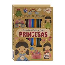 Livro É Fácil Desenhar! Princesas