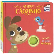 Livro Esconde-esconde com feltros - Achou! Cãozinho