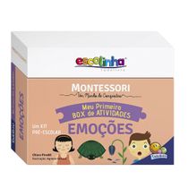 Livro Escolinha Montessori - Meu Primeiro Box de Atividades... Emoções