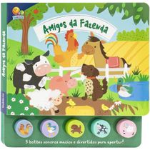 Livro Brincando com Sons: Amigos da Fazenda