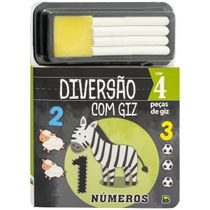 Livro Diversão com Giz: Números