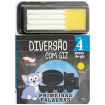 Livro Diversão com Giz: Primeiras Palavras