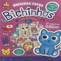 Livro Adesivos Fofos - Bichinhos