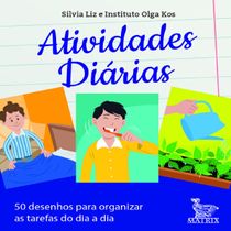 Livro  Atividades diárias 50 desenhos para organizar as tarefas do dia a dia