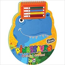 Livro Colorir é Divertido! Dinossauro