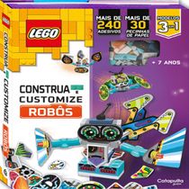 Livro Lego construa e customize robôs