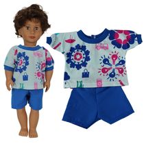 ROUPA BONECA PARA OUR GENERATION - CONJUNTO GENIAL - CASINHA 4