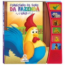 Livro Sonoro Conhecendo os Sons da Fazenda: Galo