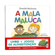 Livro Mala Maluca - Livro + Jogos de alfabetização