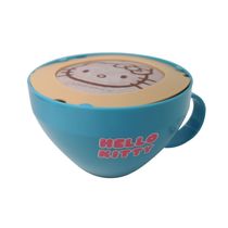 Xicara Cappuccino Hello Kitty Azul FUN F0142-3