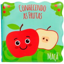 Livrinho De Banho Educativo Conhecendo As Frutas Buba