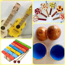 Kit de Instrumentos Musicais Infantis Montessori