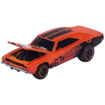 Miniatura Carro Dodge Charger R/T 1/64 Laranja Majorette