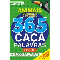 Almanaque Passatempos SabeTudo 365 Caça-Palavras | Animais do Mundo