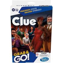 Jogo de Tabuleiro Clue Grab & Go Hasbro