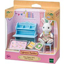 Sylvanian Families Escrivaninha Menina Coelho Neve - Epoch