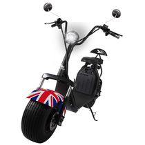 Scooter Elétrico City + Inglaterra 2000W 40KM 12AH 60V 40 KM/H 200 KGS Atrio - ES438OUT [Reembalado] ES438OUT