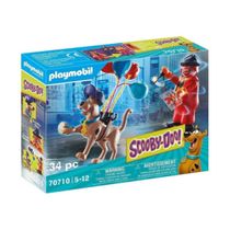 Brinquedo Playmobil 70710 Scooby Doo Aventura Palhaco Sunny