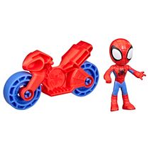 Conjunto Figura E Veículo - Marvel - Spidey E Seus Incríveis Amigos - Spidey -  Vermelho - Hasbro